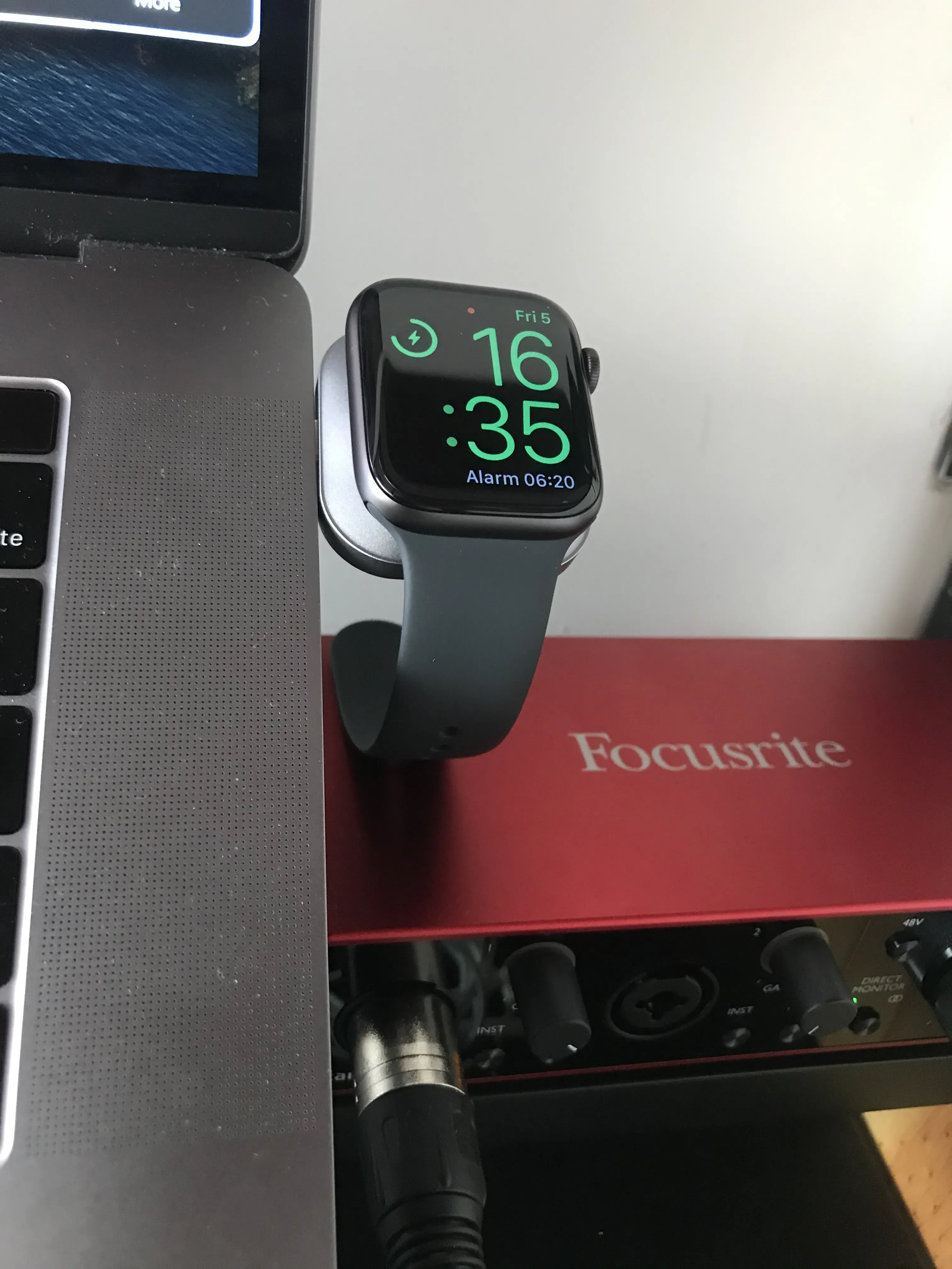 Charging Apple Watch (2021)