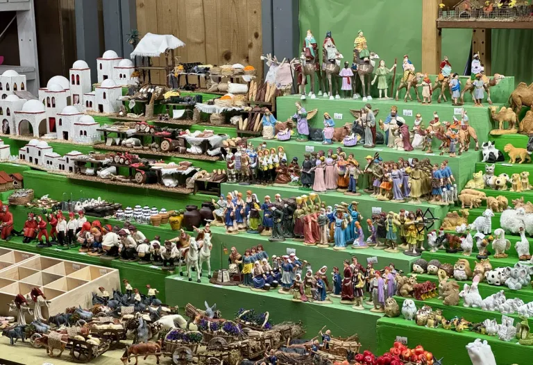 tiny nativity figurines