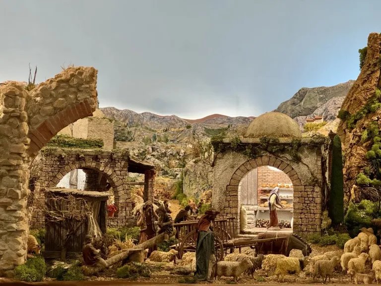 Mataró City Hall nativity scene