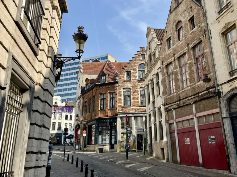 Charming Belgian alleyways