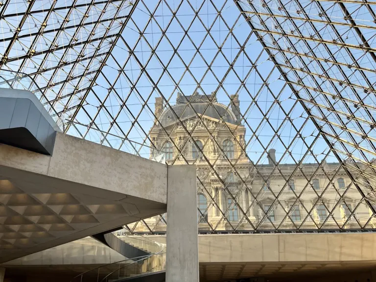 Louvre from the inside